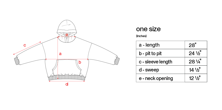 Garment Size & Dimensions