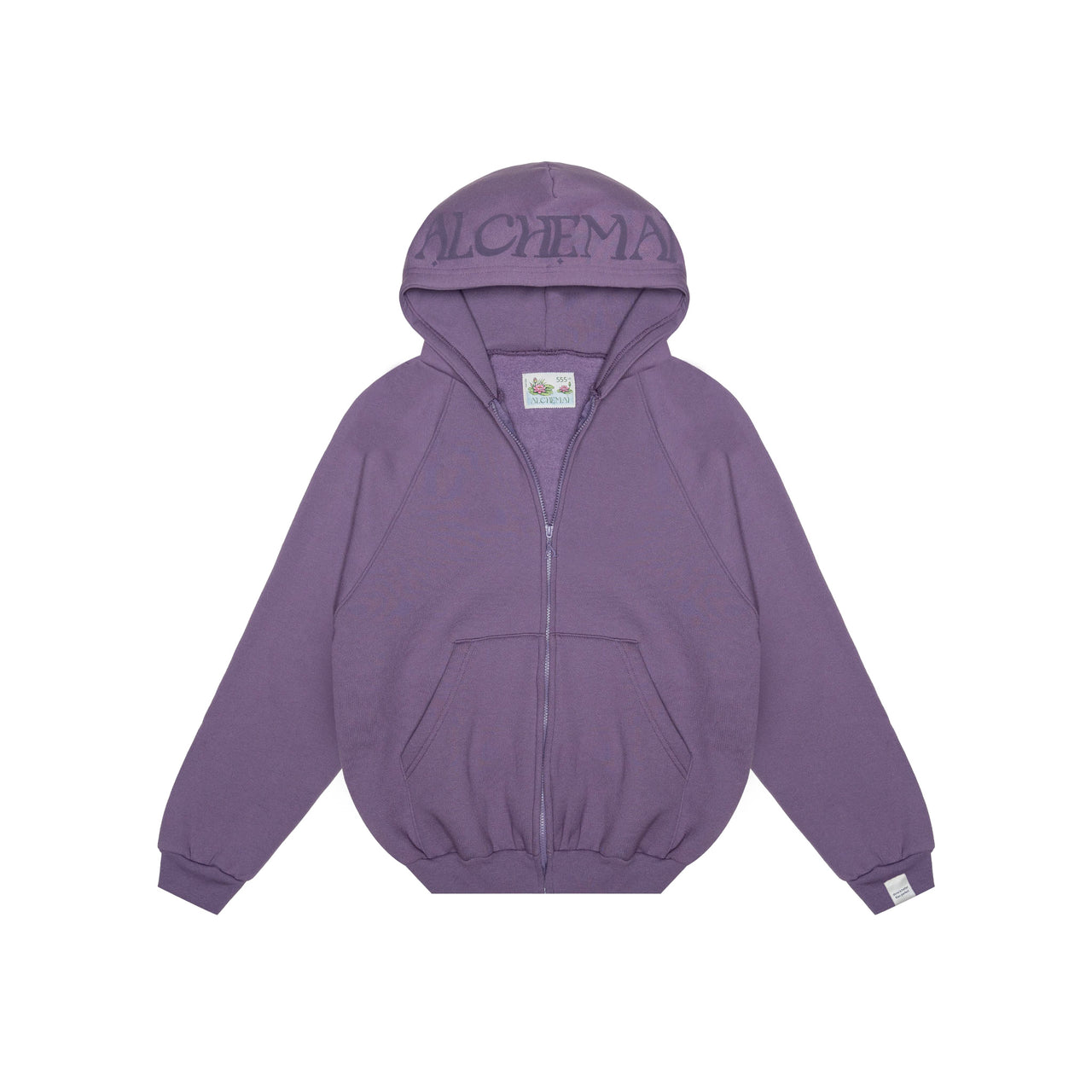 your fear of looking stupid is holding you back zip-up purple