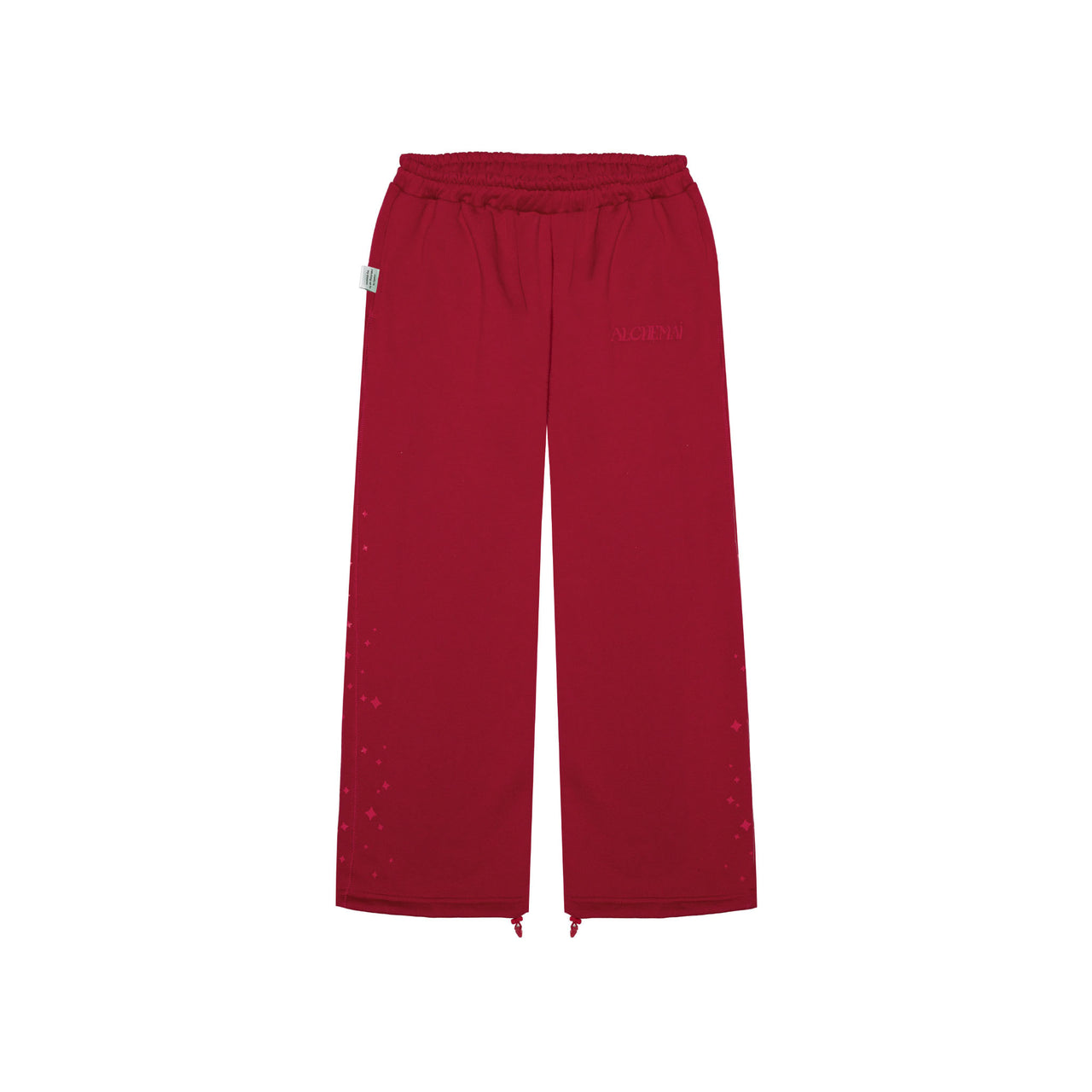 your fear of looking stupid is holding you back sweatpants red